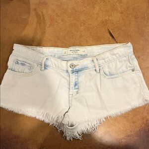 Abercrombie & Fitch Light Wash Jean Shorts